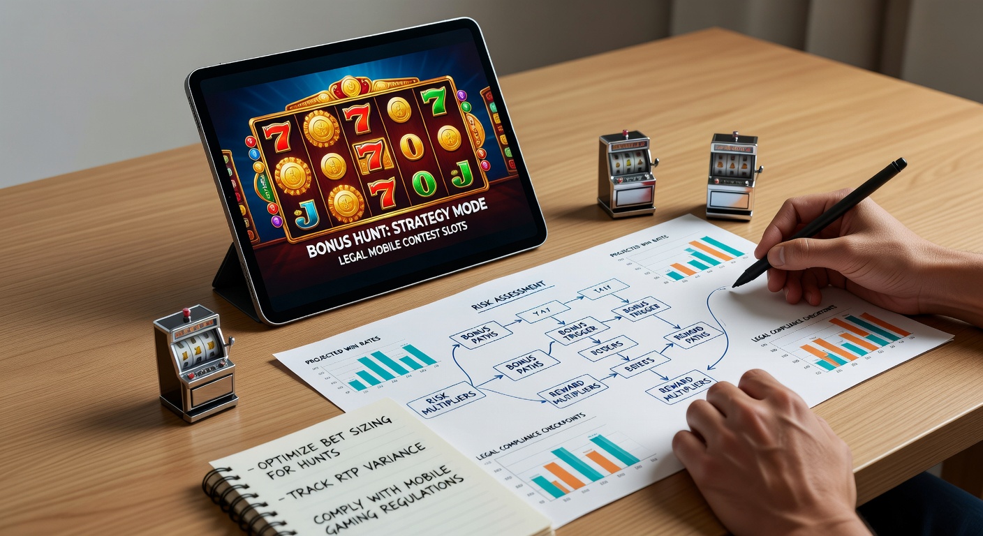 Close-up of hands holding a smartphone with a contest slot bonus wheel spinning, surrounded by icons of Sweeps Coins and prize ladders