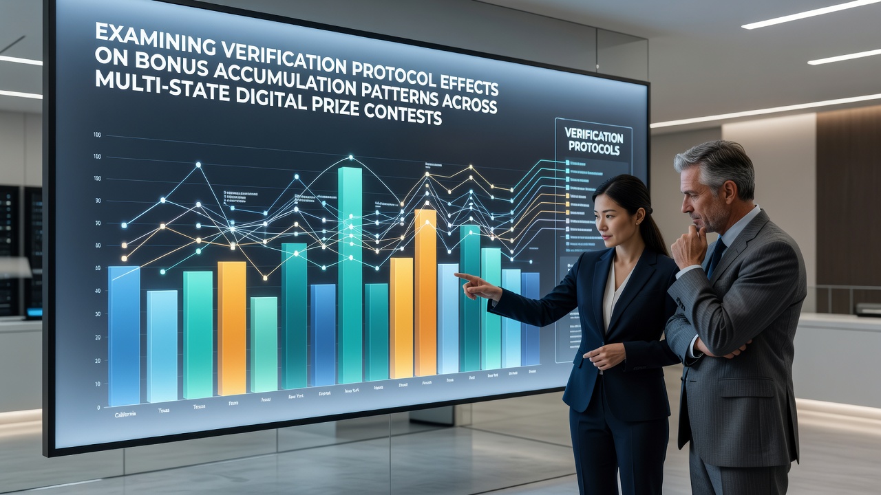Illustration of verification protocols impacting bonus flows in multi-state digital contests